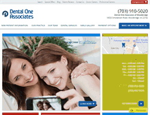 Tablet Screenshot of dentalcarewoodbridge.com